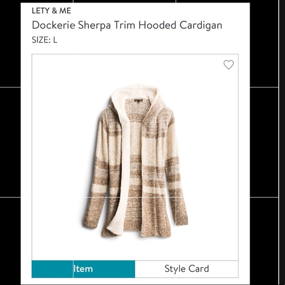 Stitch Fix Lety Me Dockerie Sherpa Trim 